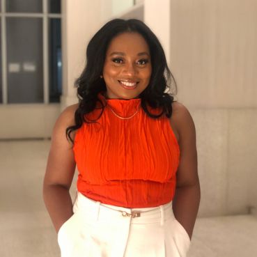 Kennedy Gray smiles at the camera