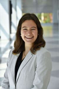 Hannah Kloetzer smiles at the camera.
